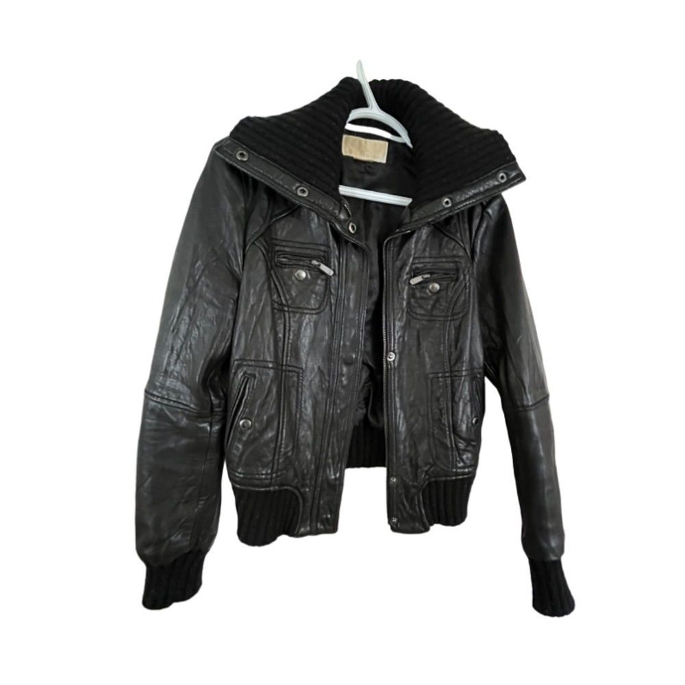 Michael Kors leather jacket - size M